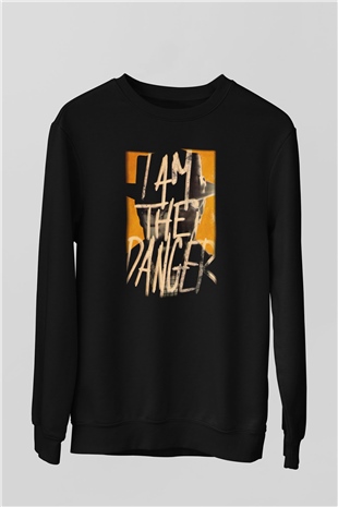 Breaking Bad Heisenberg Siyah Unisex Sweatshirt