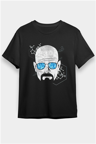 Breaking Bad Heisenberg Siyah Unisex Tişört T-Shirt