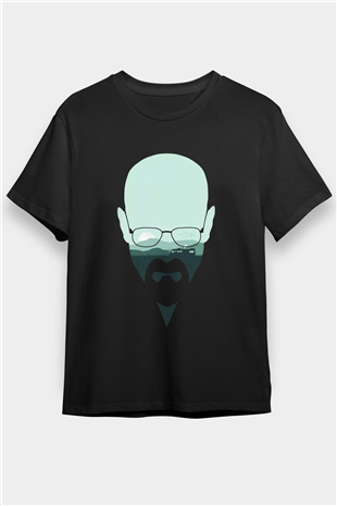 Breaking Bad Heisenberg Siyah Unisex Tişört T-Shirt