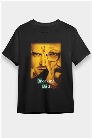 Breaking Bad Heisenberg Siyah Unisex Tişört T-Shirt