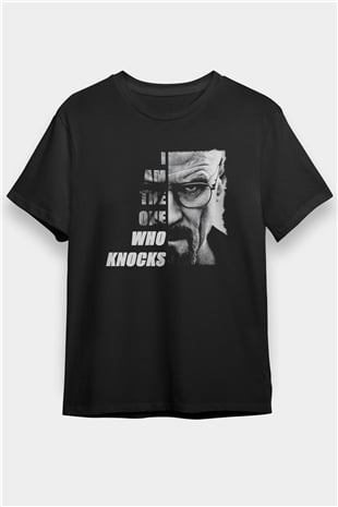 Breaking Bad Heisenberg Siyah Unisex Tişört T-Shirt