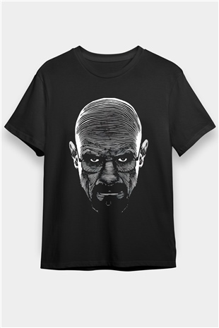 Breaking Bad Heisenberg Siyah Unisex Tişört T-Shirt