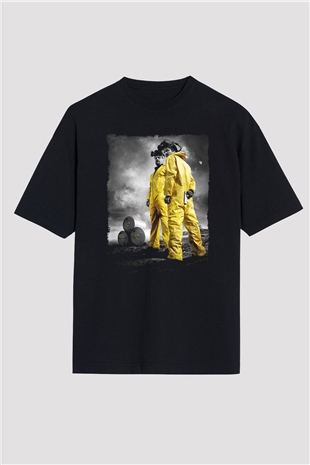 Breaking Bad Heisenberg Siyah Oversize Tişört Oversize T-shirt