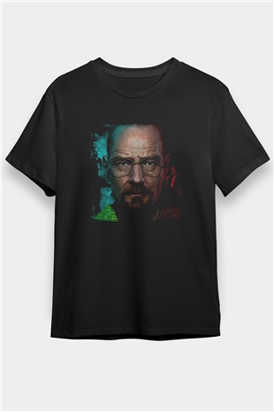 Breaking Bad Heisenberg Siyah Unisex Tişört T-Shirt