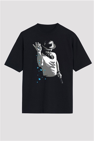 Breaking Bad Heisenberg Siyah Oversize Tişört Oversize T-shirt