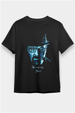 Breaking Bad Heisenberg Siyah Unisex Tişört T-Shirt