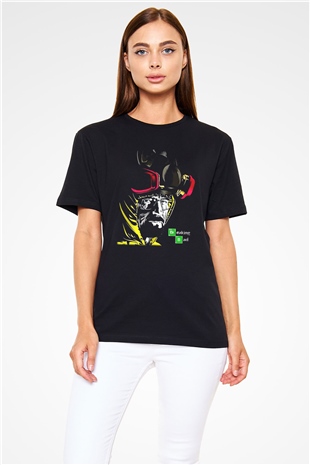 Breaking Bad Heisenberg Siyah Unisex Tişört T-Shirt