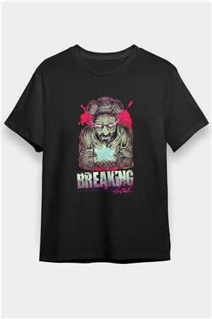 Breaking Bad Heisenberg Siyah Unisex Tişört T-Shirt