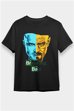 Breaking Bad Heisenberg Siyah Unisex Tişört T-Shirt