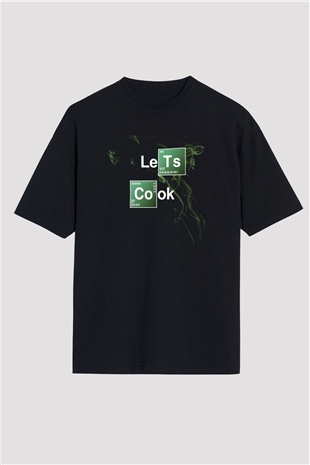 Breaking Bad Heisenberg Siyah Oversize Tişört Oversize T-shirt