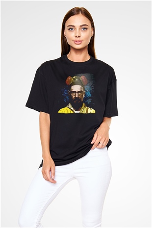 Breaking Bad Heisenberg Siyah Oversize Tişört Oversize T-shirt