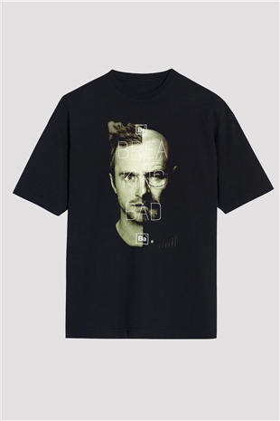 Breaking Bad Heisenberg Siyah Oversize Tişört Oversize T-shirt