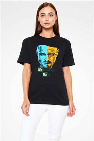 Breaking Bad Heisenberg Siyah Unisex Tişört T-Shirt