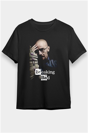 Breaking Bad Heisenberg Siyah Unisex Tişört T-Shirt