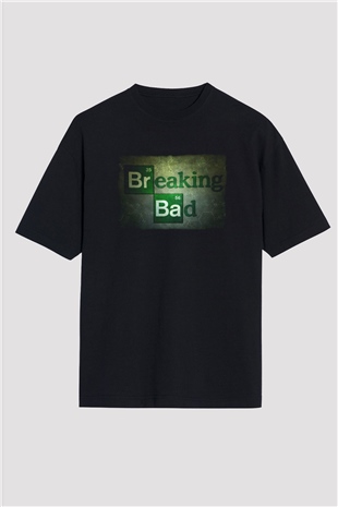 Breaking Bad Heisenberg Siyah Oversize Tişört Oversize T-shirt