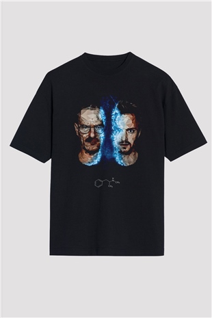 Breaking Bad Heisenberg Siyah Oversize Tişört Oversize T-shirt
