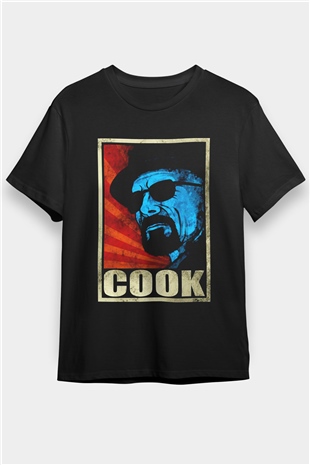 Breaking Bad Heisenberg Siyah Unisex Tişört T-Shirt