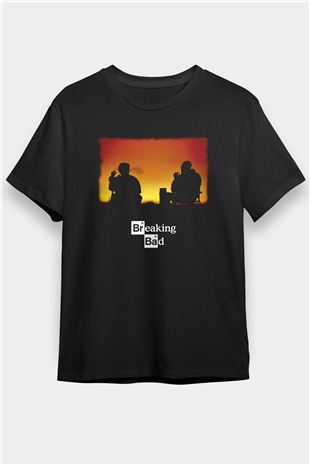 Breaking Bad Heisenberg Siyah Unisex Tişört T-Shirt