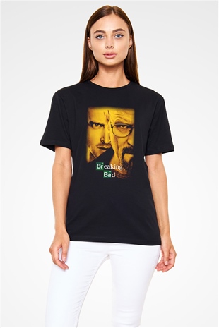 Breaking Bad Heisenberg Siyah Unisex Tişört T-Shirt