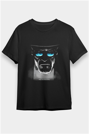 Breaking Bad Heisenberg Siyah Unisex Tişört T-Shirt