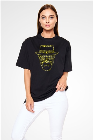 Breaking Bad Heisenberg Siyah Oversize Tişört Oversize T-shirt
