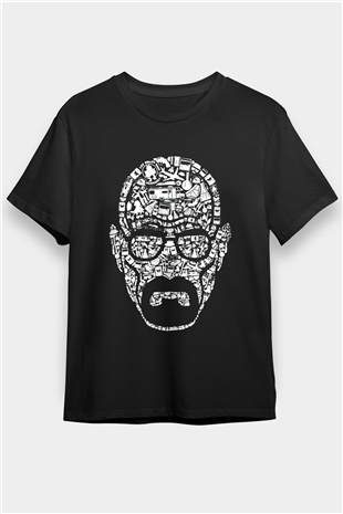 Breaking Bad Heisenberg Siyah Unisex Tişört T-Shirt