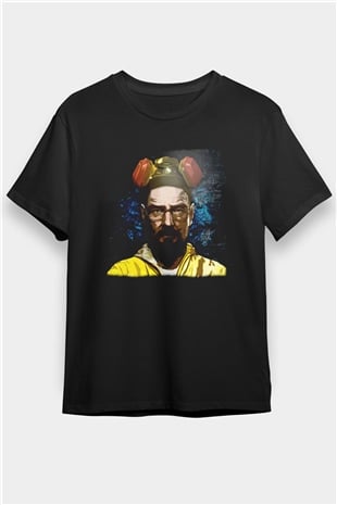 Breaking Bad Heisenberg Siyah Unisex Tişört T-Shirt