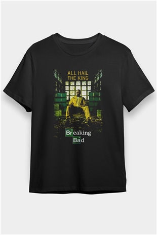 Breaking Bad Heisenberg Siyah Unisex Tişört T-Shirt
