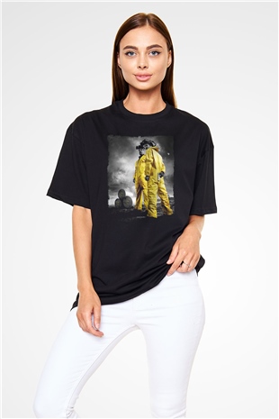 Breaking Bad Heisenberg Siyah Oversize Tişört Oversize T-shirt
