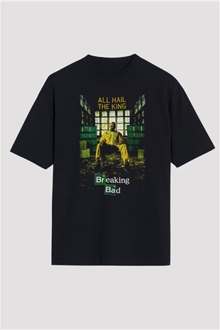 Breaking Bad Heisenberg Siyah Oversize Tişört Oversize T-shirt