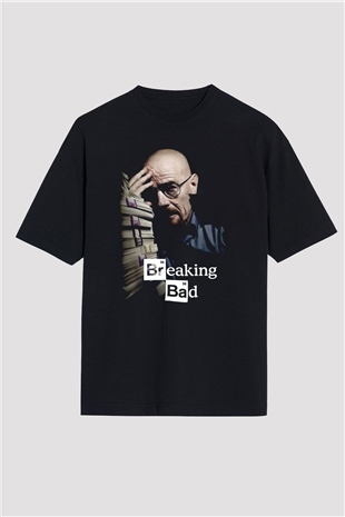 Breaking Bad Heisenberg Siyah Oversize Tişört Oversize T-shirt