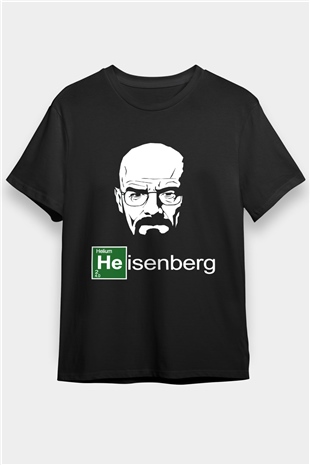 Breaking Bad Heisenberg Siyah Unisex Tişört T-Shirt
