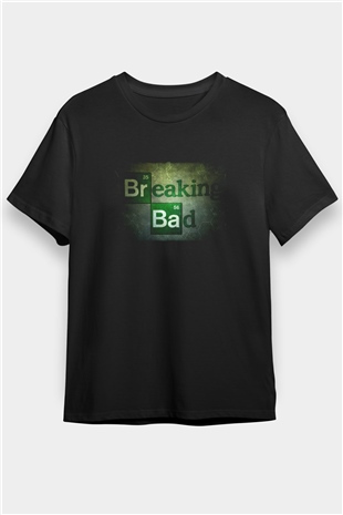 Breaking Bad Heisenberg Siyah Unisex Tişört T-Shirt
