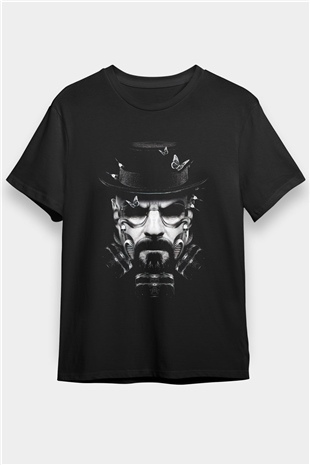 Breaking Bad Heisenberg Siyah Unisex Tişört T-Shirt