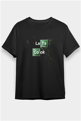 Breaking Bad Heisenberg Siyah Unisex Tişört T-Shirt