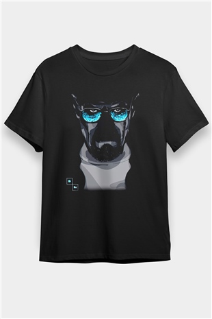 Breaking Bad Heisenberg Siyah Unisex Tişört T-Shirt