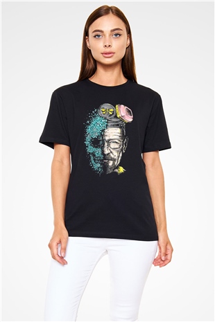 Breaking Bad Heisenberg Siyah Unisex Tişört T-Shirt