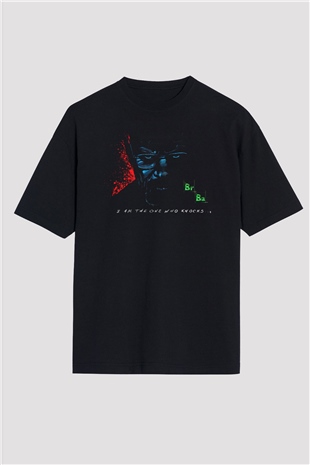 Breaking Bad Heisenberg Siyah Oversize Tişört Oversize T-shirt
