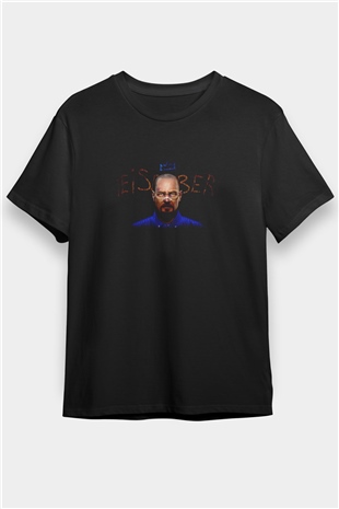 Breaking Bad Heisenberg Siyah Unisex Tişört T-Shirt
