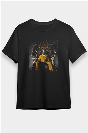 Breaking Bad Heisenberg Siyah Unisex Tişört T-Shirt