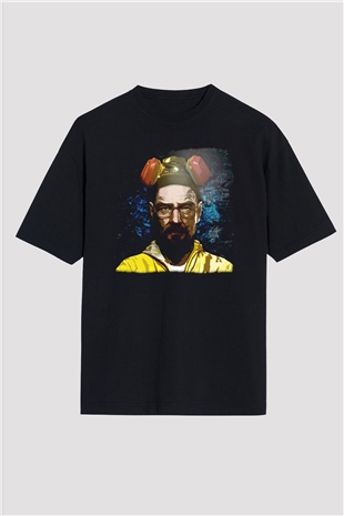 Breaking Bad Heisenberg Siyah Oversize Tişört Oversize T-shirt