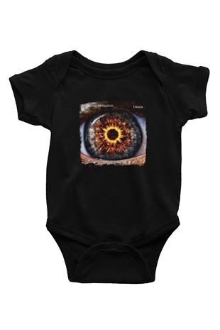 Breaking Benjamin Baskılı Unisex Siyah Bebek Body - Zıbın