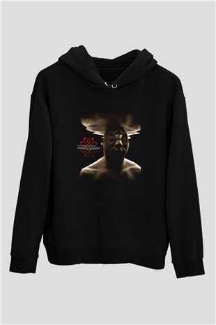 Breaking Benjamin Baskılı Unisex Siyah Hoodie