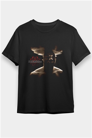 Breaking Benjamin Baskılı Unisex Siyah Tişört