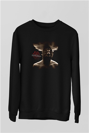 Breaking Benjamin Baskılı Unisex Siyah Sweatshirt