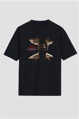Breaking Benjamin Baskılı Unisex Siyah Oversize Tişört