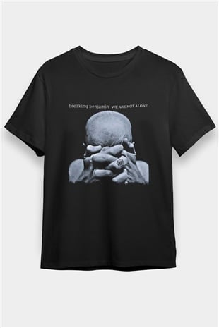 Breaking Benjamin Baskılı Unisex Siyah Tişört