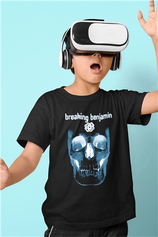 Breaking Benjamin Siyah Unisex Çocuk Tişört