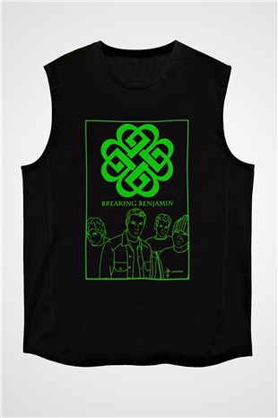 Breaking Benjamin Siyah Unisex Kolsuz Tişört