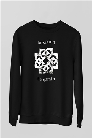 Breaking Benjamin Siyah Unisex Sweatshirt